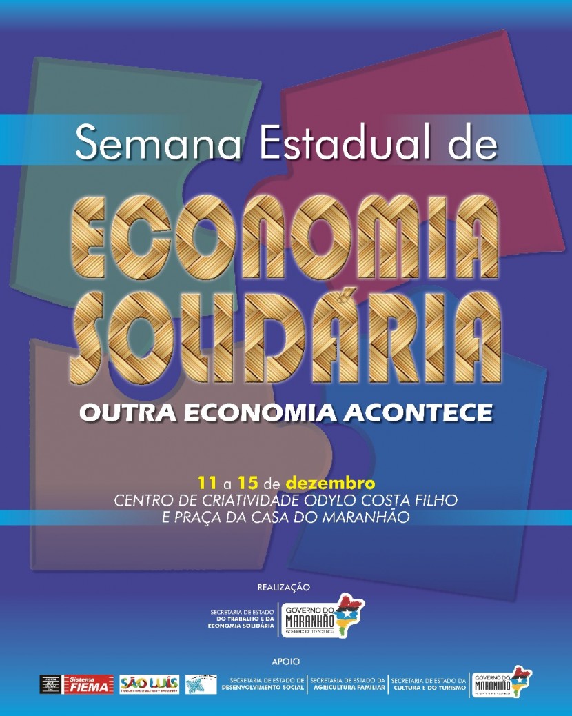 Semana Estadual de Economia Solidária no MA